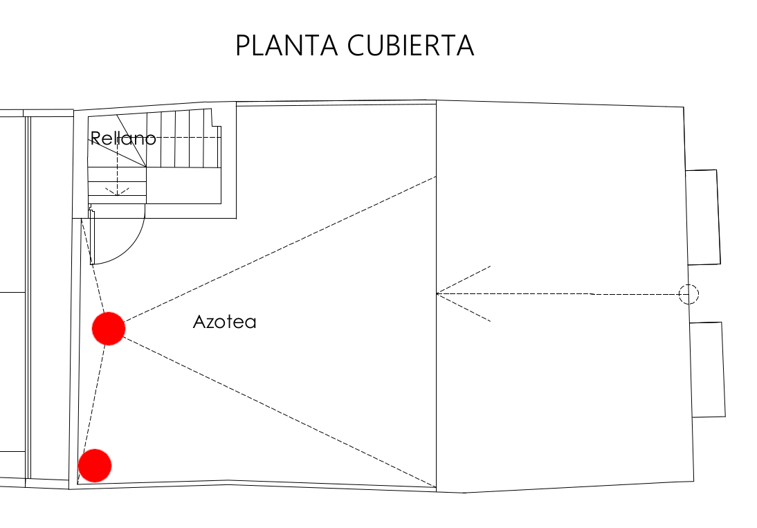 planta cubierta sumidero