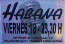 Cartel Sala Habana